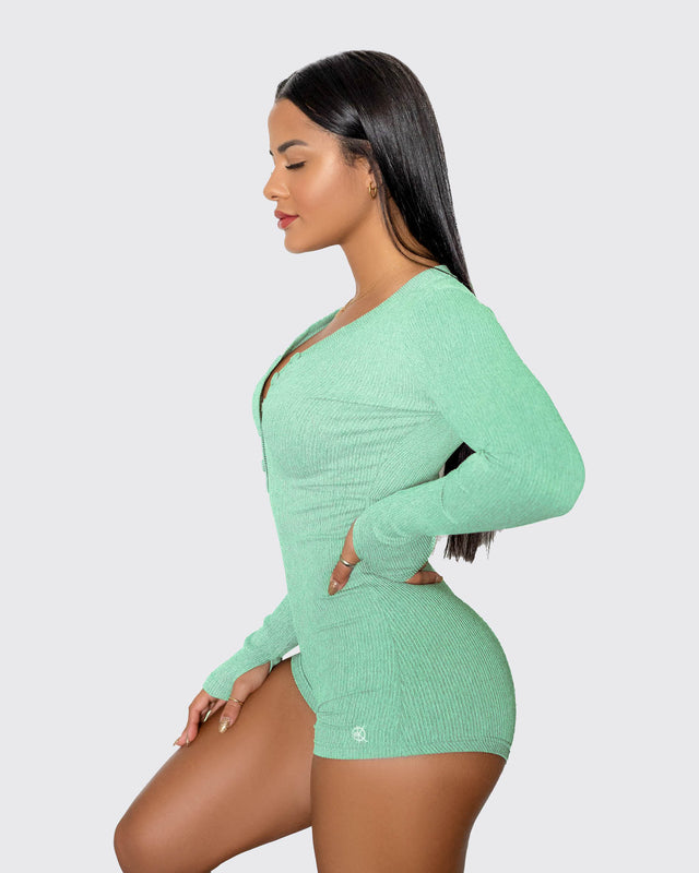 Ribbed Lounge Onesie | MINT