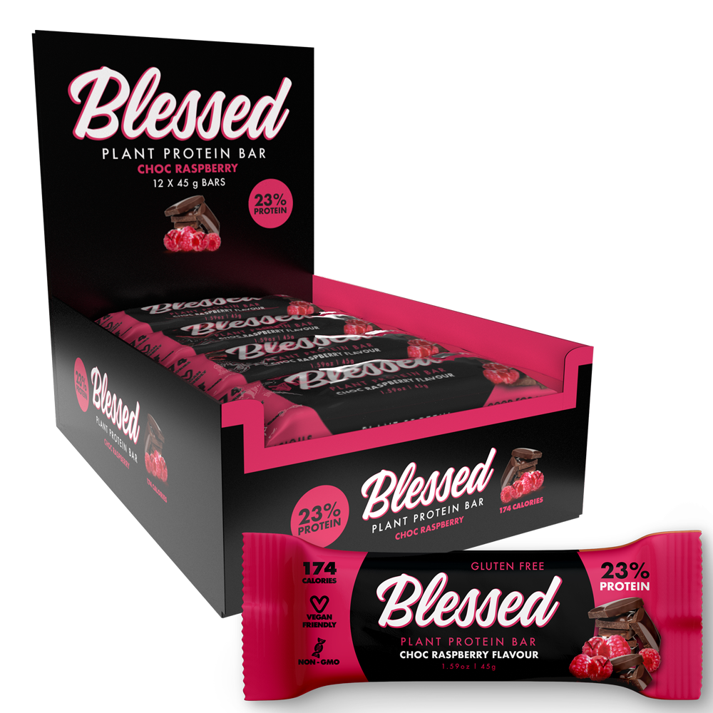 Blessed Plant Protein Bars (12 pack)-WBK FIT