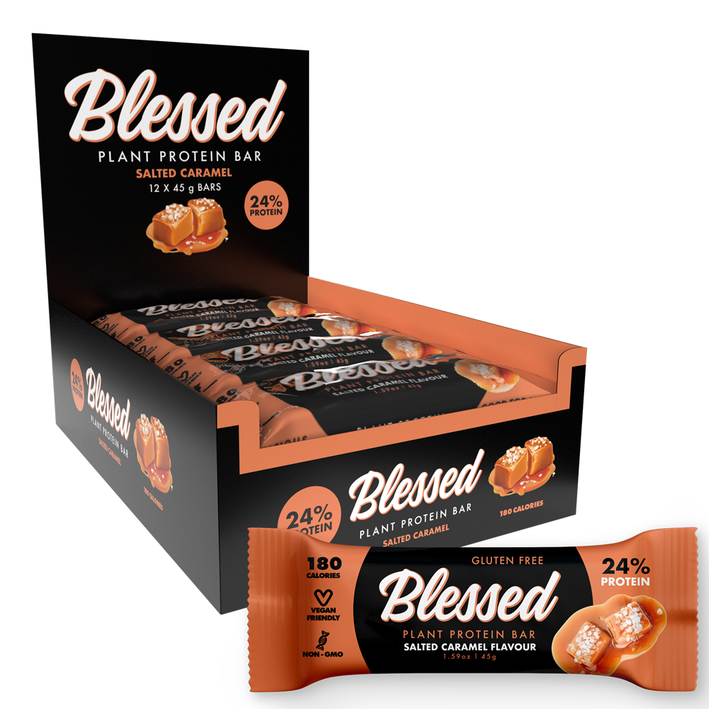 Blessed Plant Protein Bars (12 pack)-WBK FIT