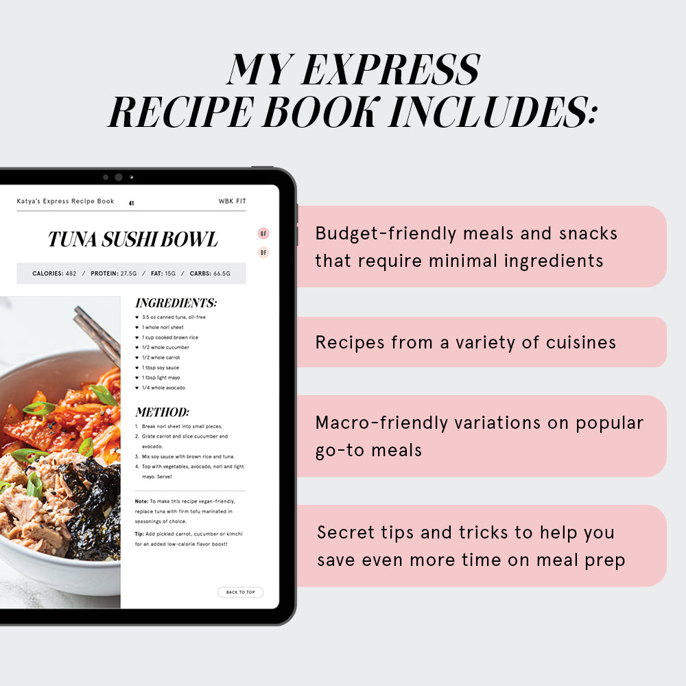 Katya's Express Recipe Book-WBK FIT